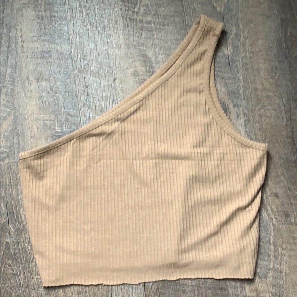 one shoulder top